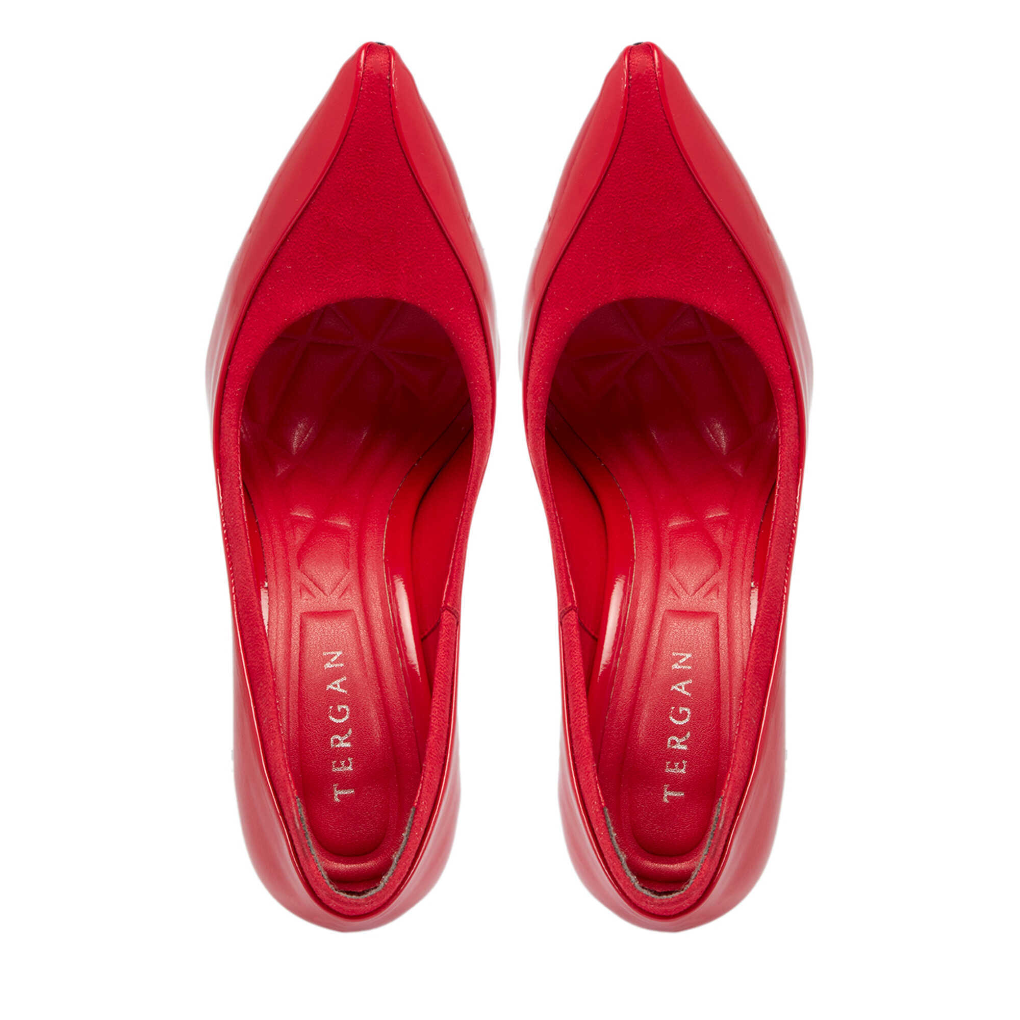 Tergan Kırmızı Tergan Vegan Stiletto Kadın K24I1AY67470-Q8R