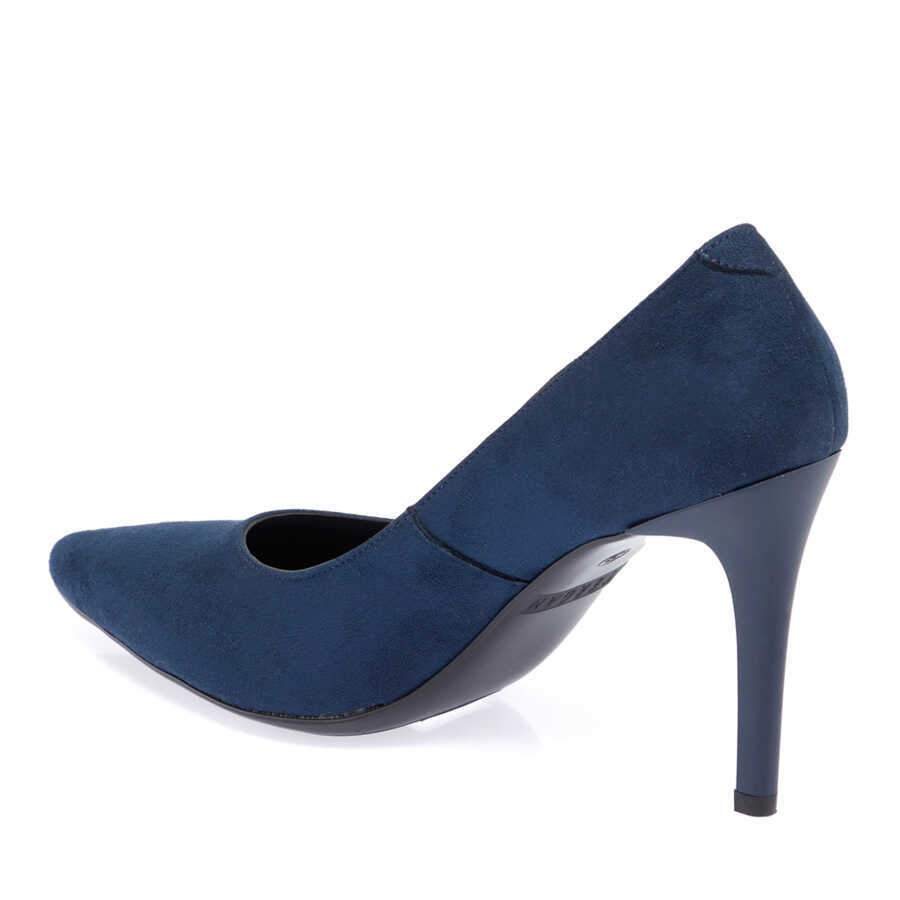 Tergan Lacivert Tergan Vegan Stiletto Kadın K23S1AY66968-Q4Z