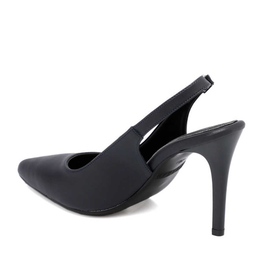 Tergan Lacivert Tergan Vegan Stiletto Kadın K24I1AY67381-Q4H