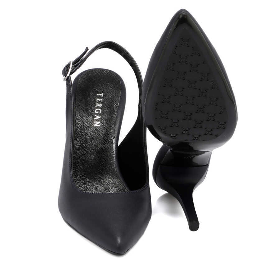 Tergan Lacivert Tergan Vegan Stiletto Kadın K24I1AY67381-Q4H