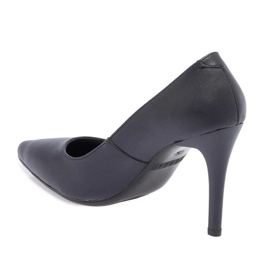 Tergan Lacivert Tergan Vegan Stiletto Kadın K24I1AY67394-Q4H