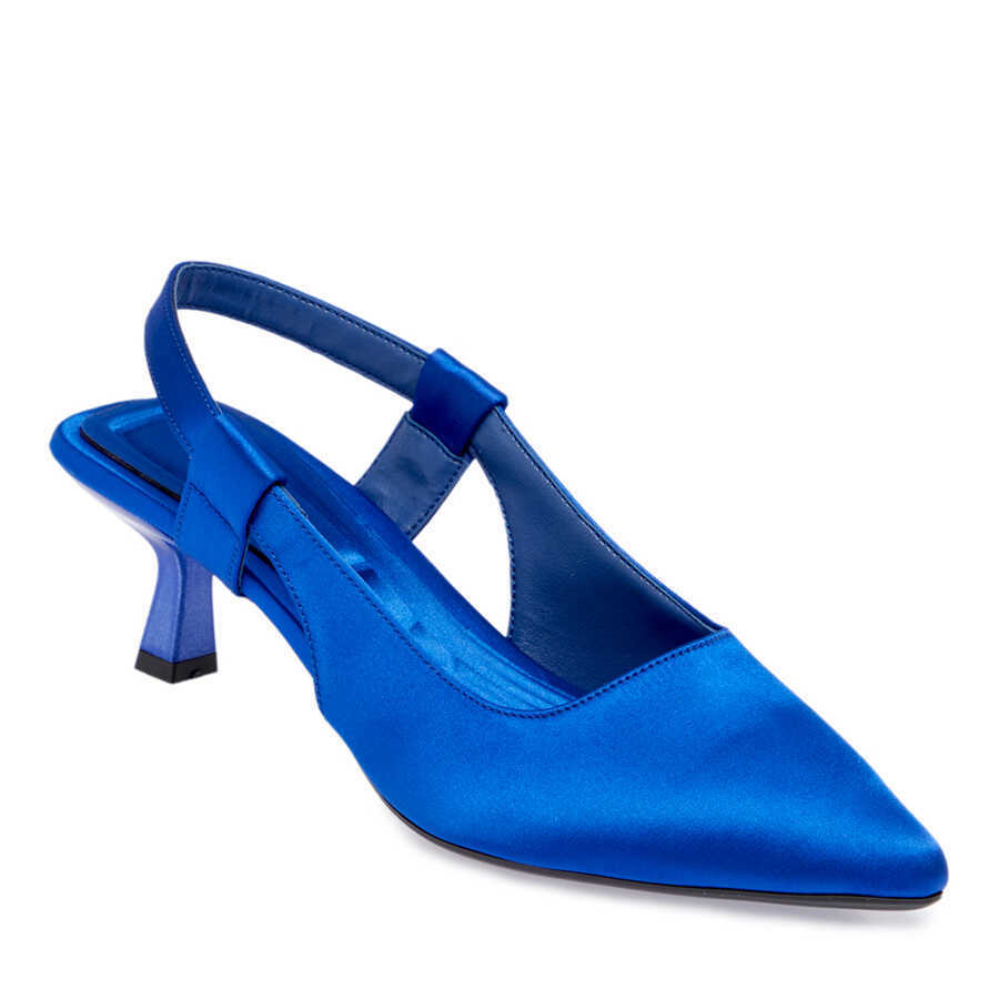 Tergan Mavi Tergan Tekstil Stiletto Kadın K24I1AY67329-M11