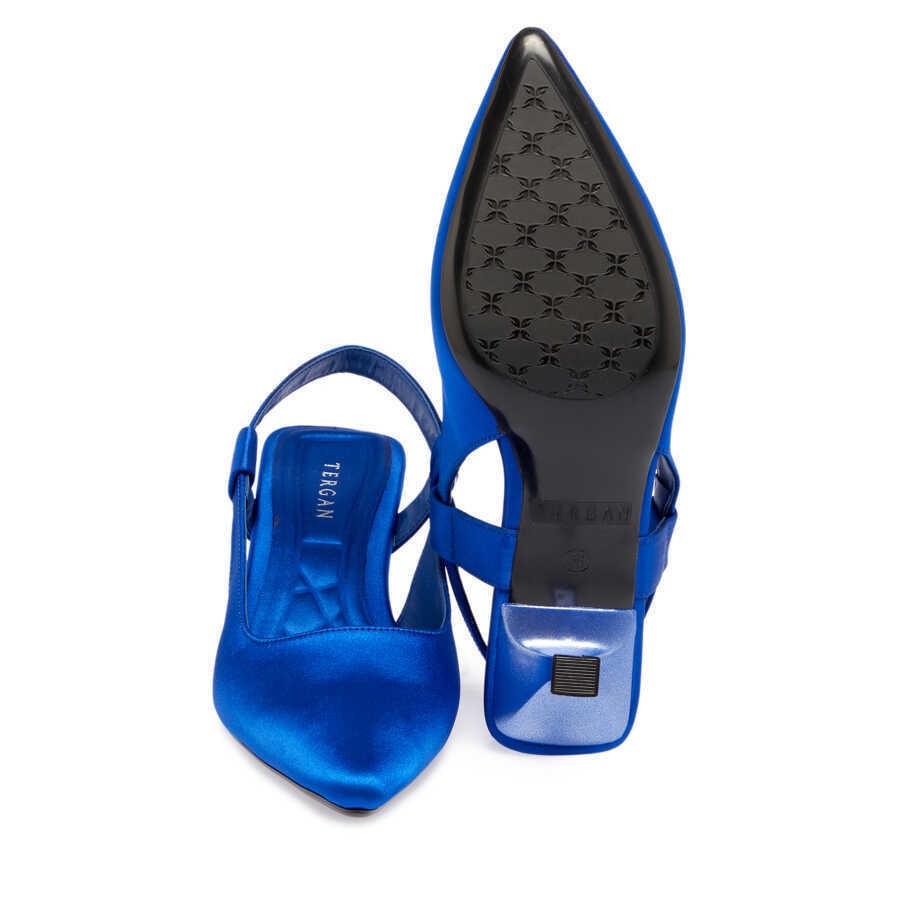 Tergan Mavi Tergan Tekstil Stiletto Kadın K24I1AY67329-M11