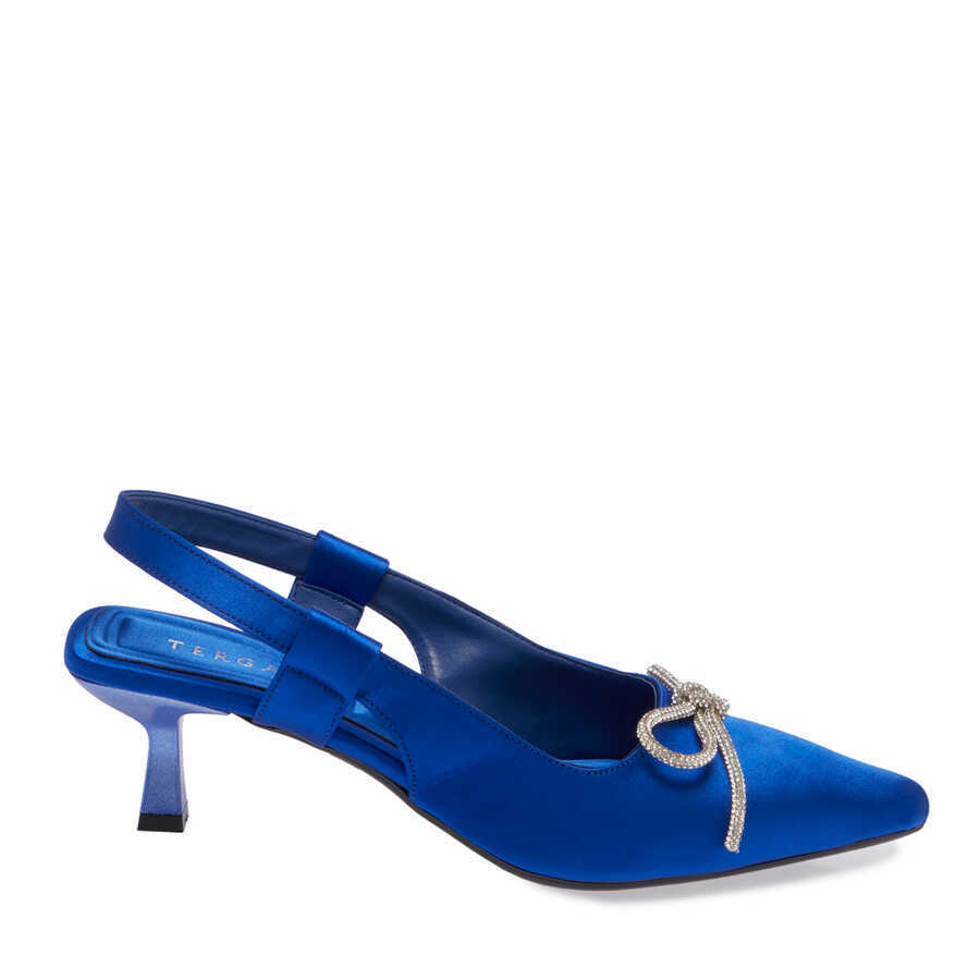 Tergan Mavi Tergan Tekstil Stiletto Kadın K24I1AY67330-M11