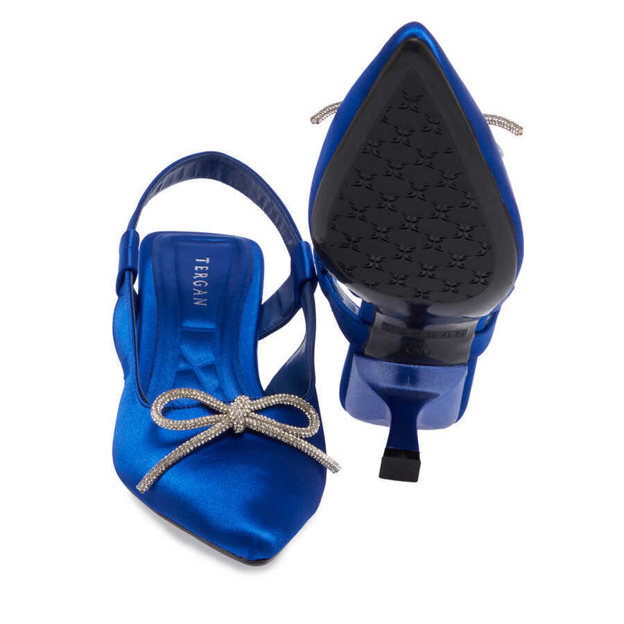 Tergan Mavi Tergan Tekstil Stiletto Kadın K24I1AY67330-M11