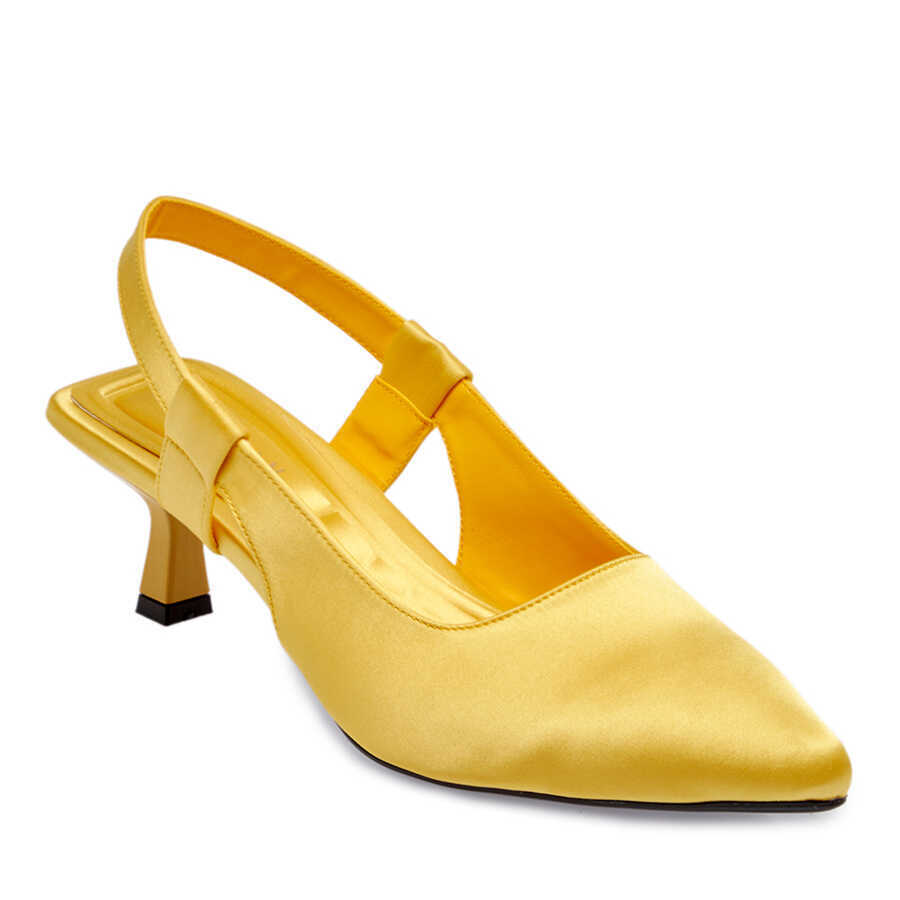 Tergan Sarı Tergan Tekstil Stiletto Kadın K24I1AY67329-R21
