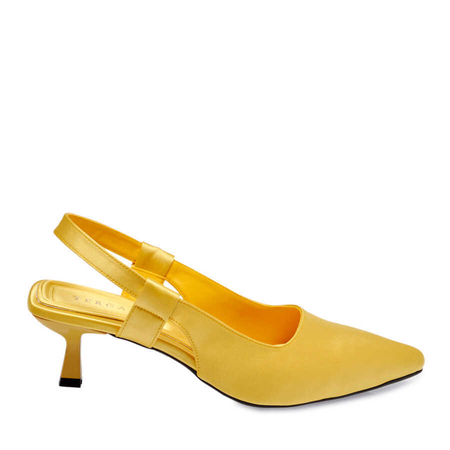 Tergan Sarı Tergan Tekstil Stiletto Kadın K24I1AY67329-R21