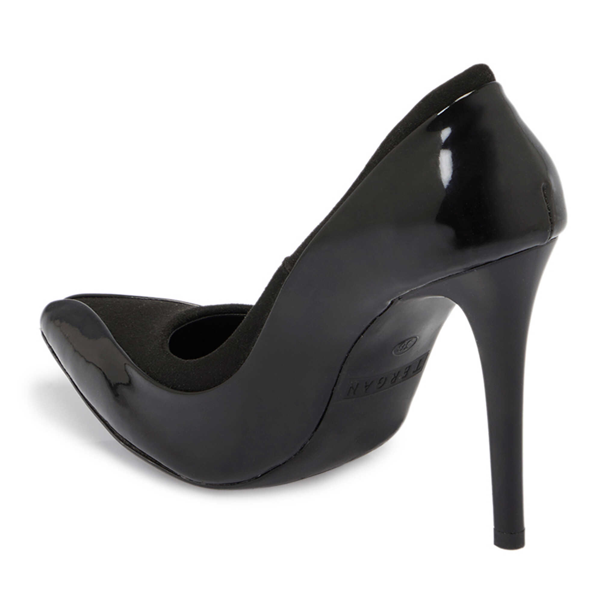 Tergan Siyah Tergan Vegan Stiletto Kadın K24I1AY67470-Q4V