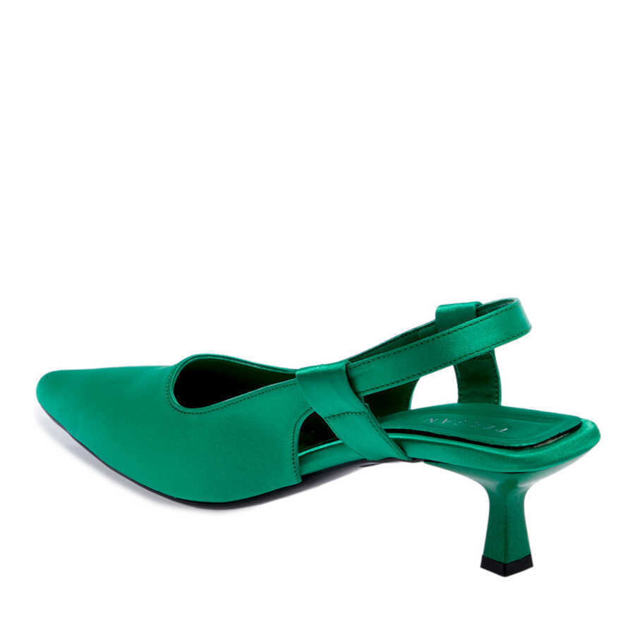 Tergan Yeşil Tergan Tekstil Stiletto Kadın K24I1AY67329-D3L