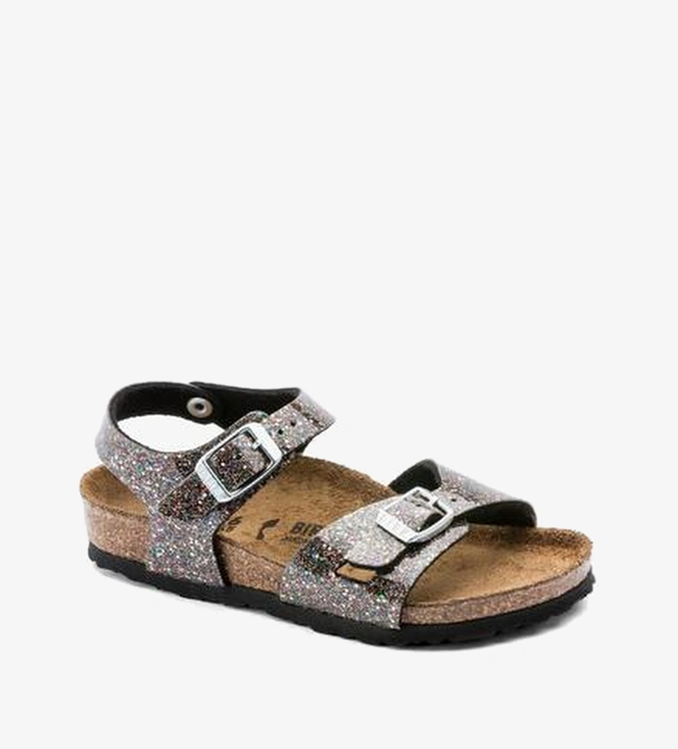 Birkenstock Rio Bf Bebek Siyah Sandalet - Görsel 1