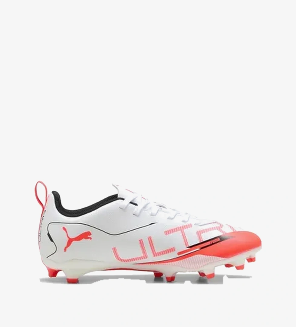 Puma Ultra 5 Play Fg/Ag Jr Çocuk Beyaz Krampon