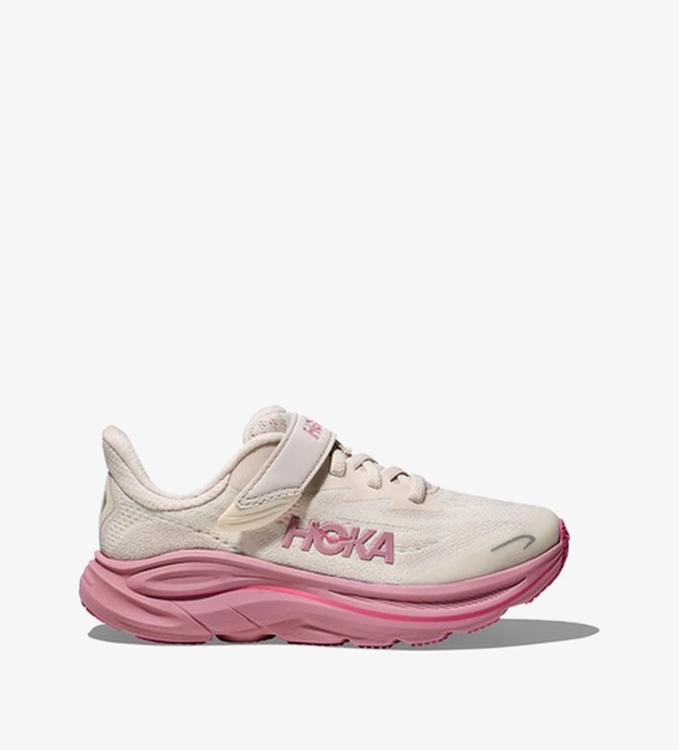 Hoka Clifton 10 Çocuk Pembe Koşu Ayakkabısı - Görsel 1