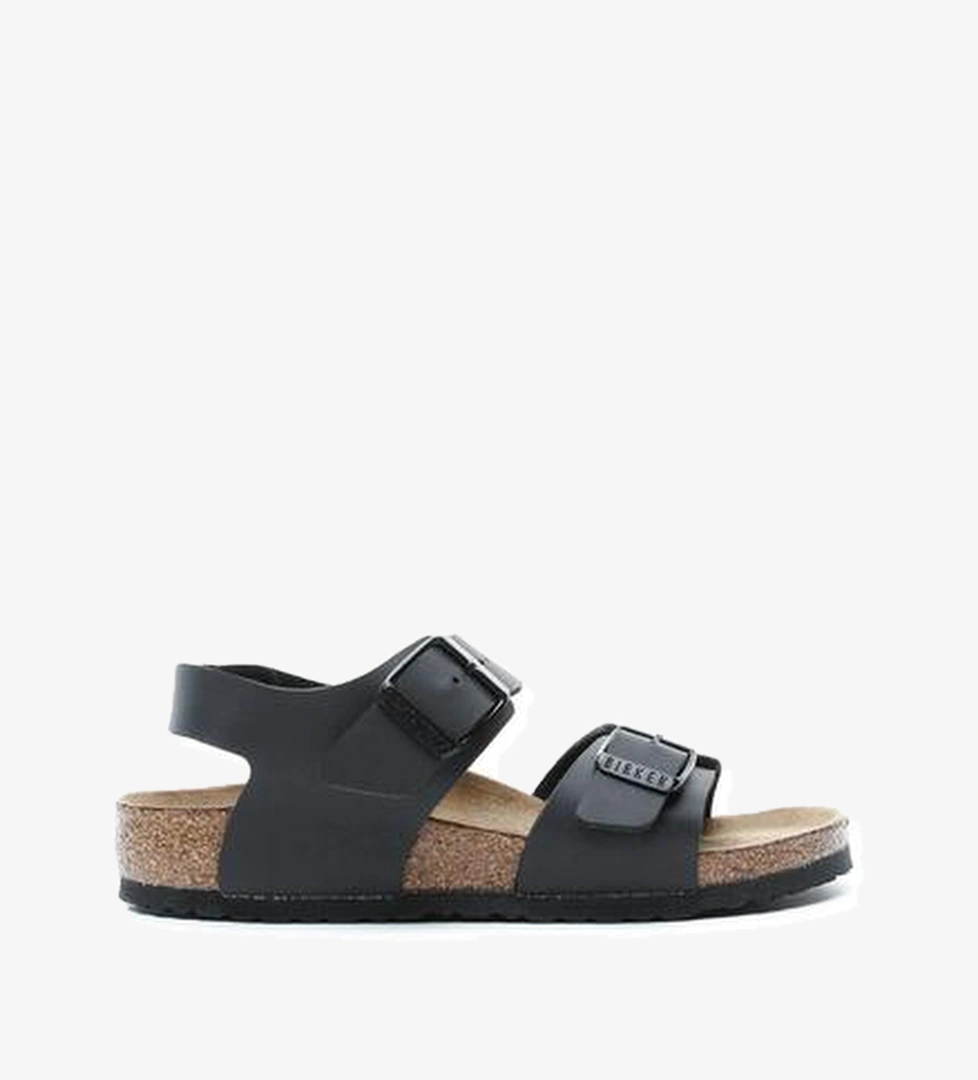 Birkenstock New York BF Çocuk Siyah Sandalet