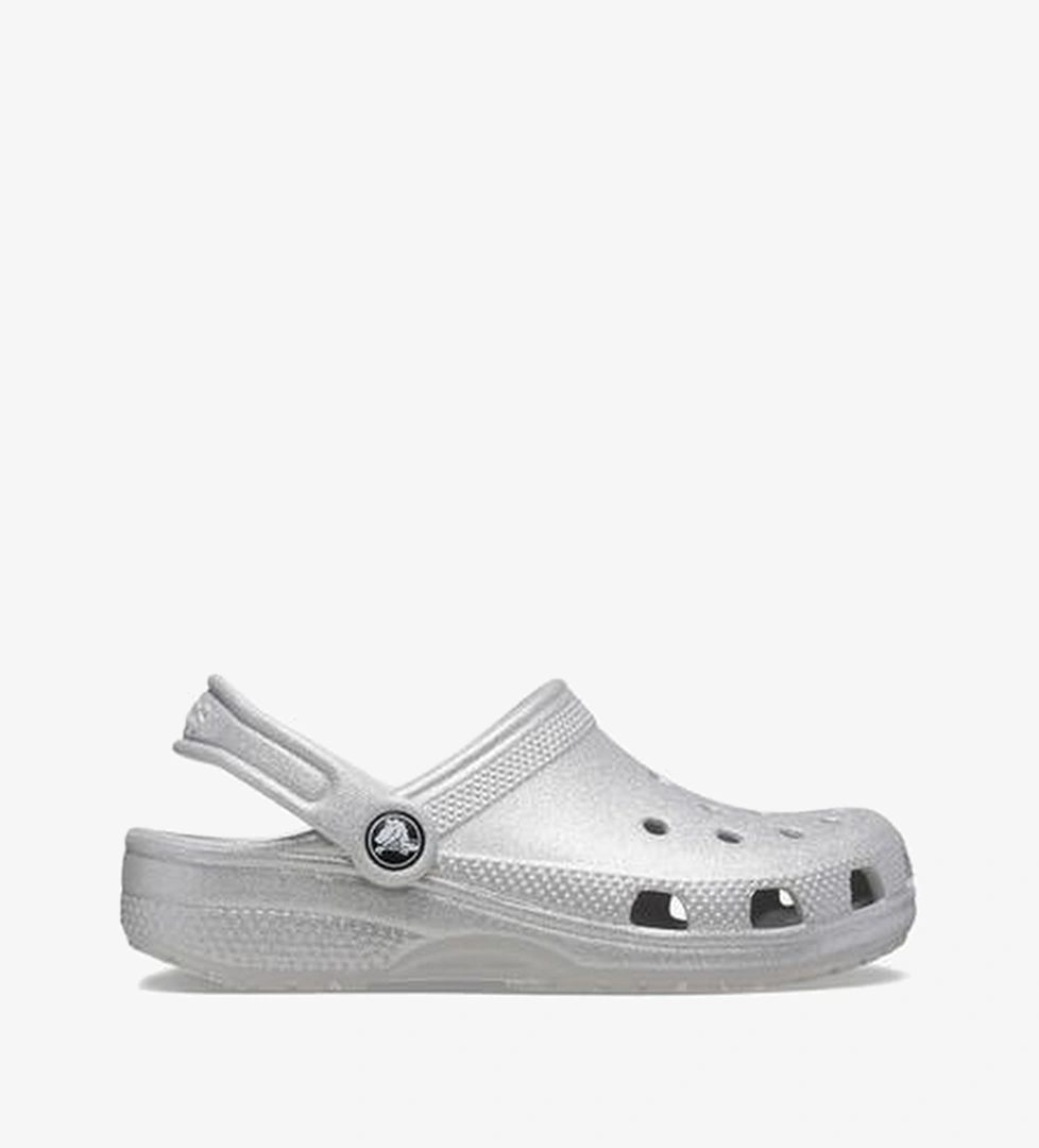 Crocs Classic Glitter T Bebek Gri Terlik