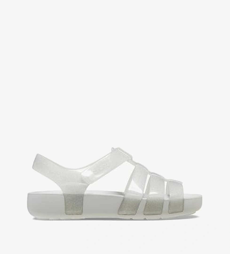 Crocs Isabella Glitter K Çocuk Gri Sandalet