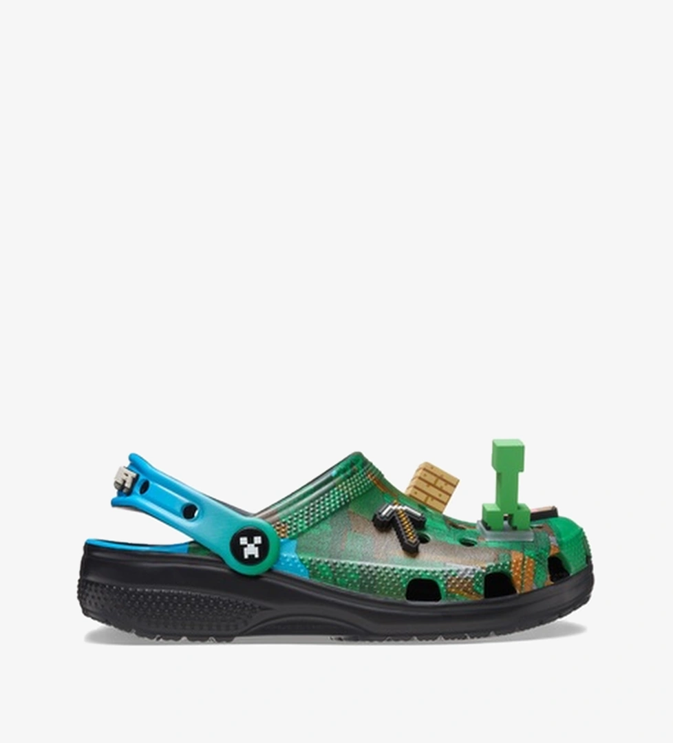 Crocs Crocs Classic Cls Minecraft Clg Clog Çocuk Renkli Terlik model görseli
