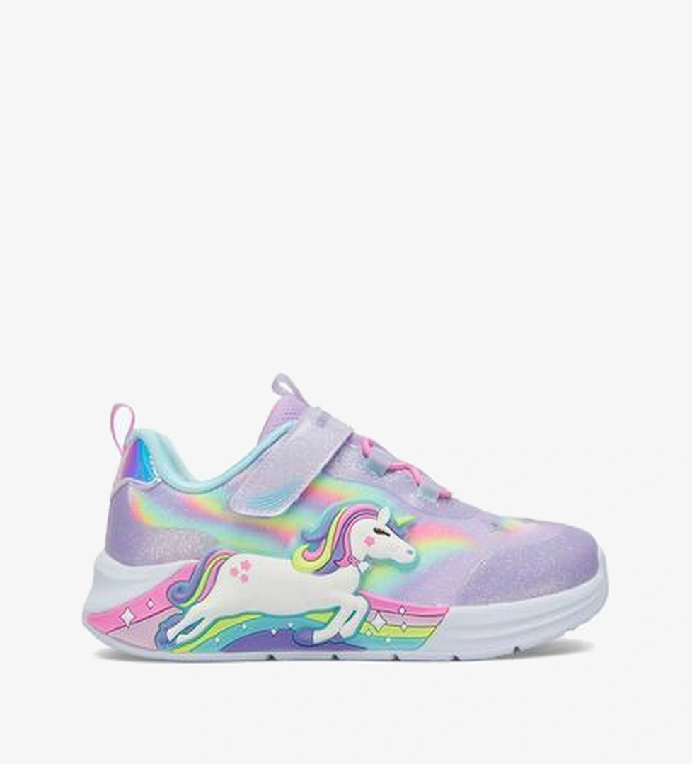 Skechers Unicorn Chaser Bebek Mor Spor Ayakkabı