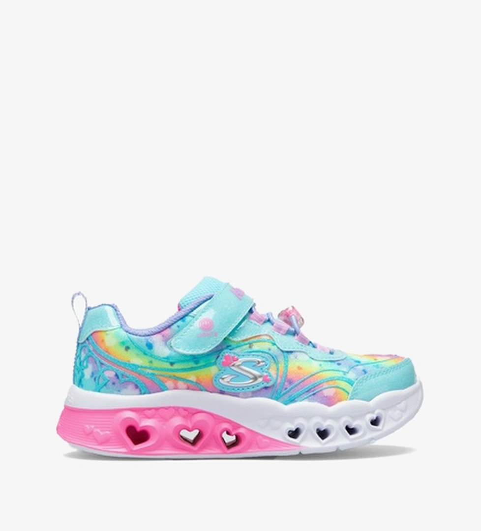 Skechers Flutter Heart Lights Çocuk Işıklı Mavi Spor Ayakkabı