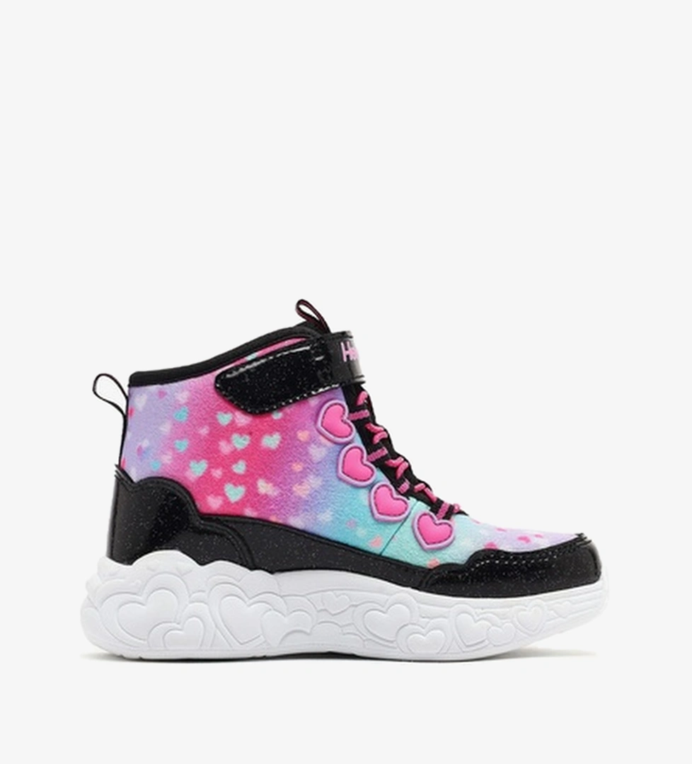 Skechers Eternal Heart Lights Çocuk Siyah Spor Ayakkabı