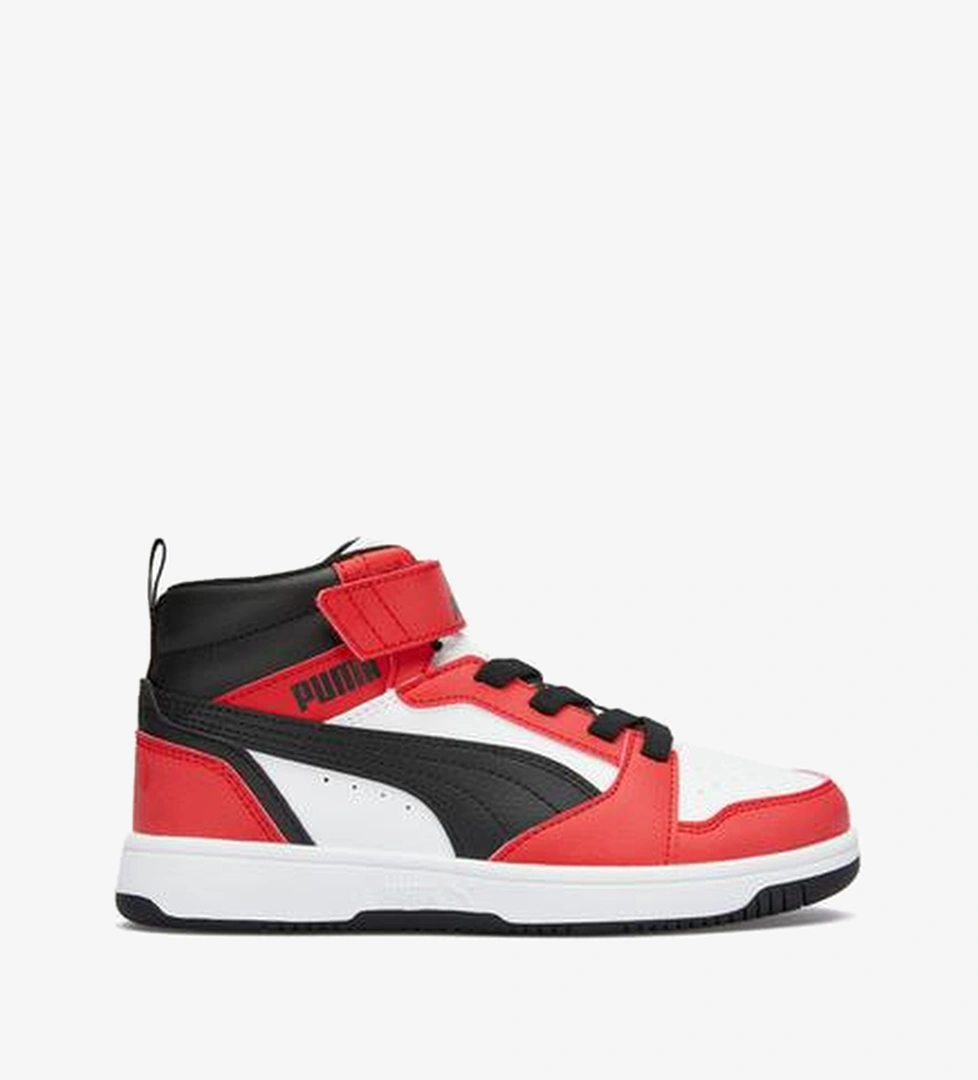 Puma Puma Rebound V6 Mid Ac+ Ps Çocuk Kırmızı Spor Ayakkabı Superkids'te! Kırmızı - 1. görsel