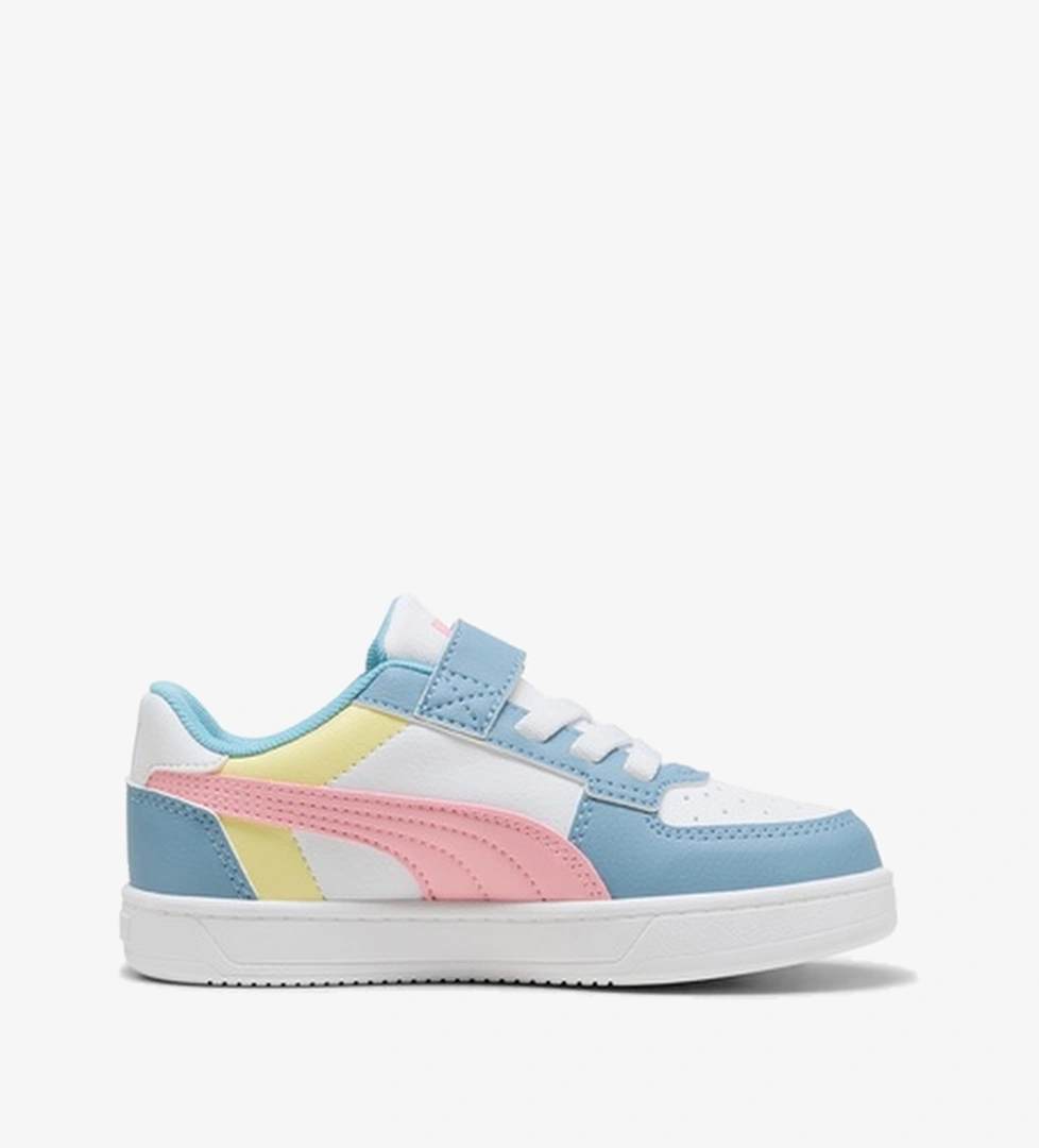 Puma Caven 2.0 Block Çocuk Beyaz Spor Ayakkabı - Görsel 1