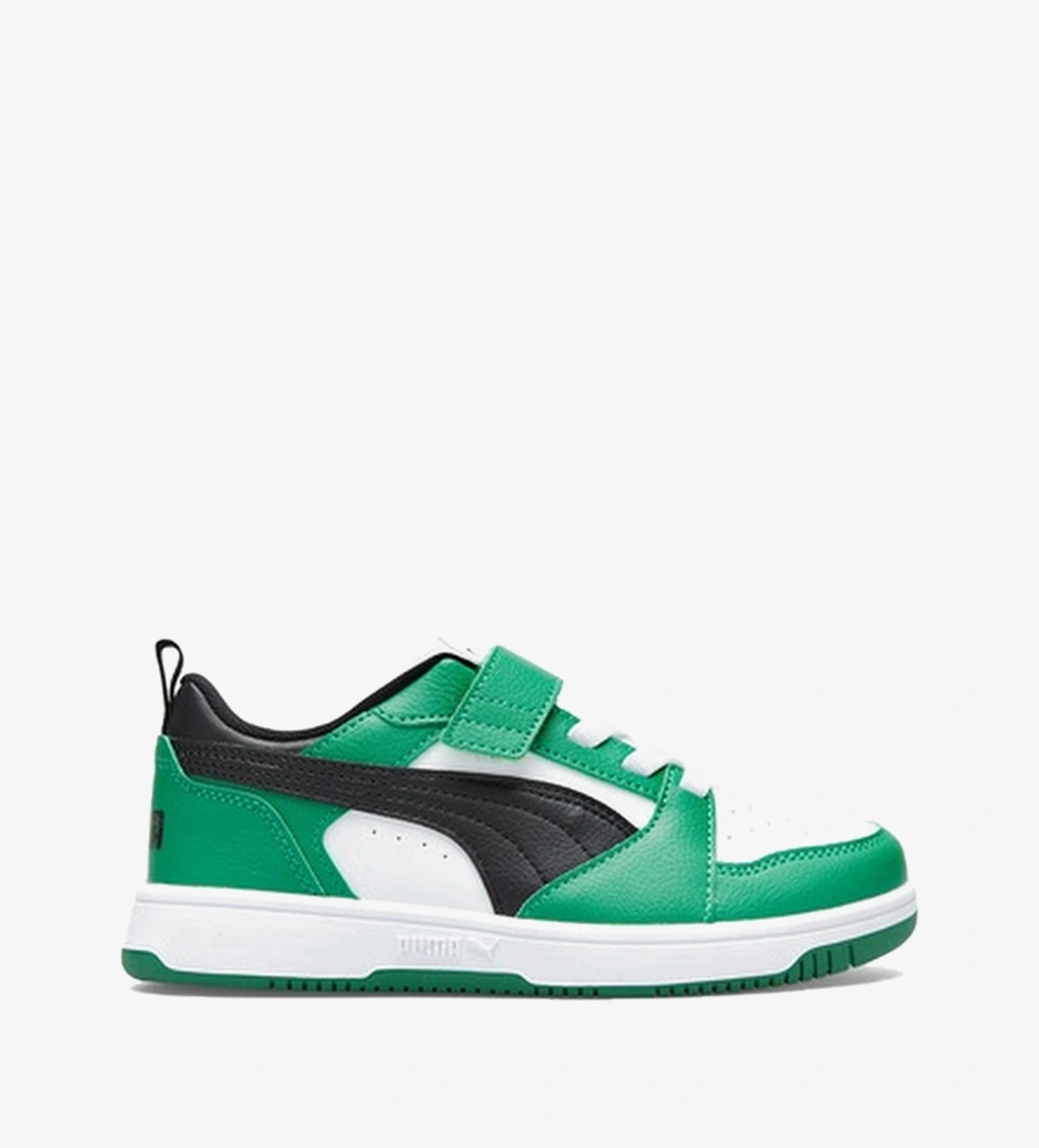 Puma Rebound V6 Low Çocuk Beyaz Spor Ayakkabı