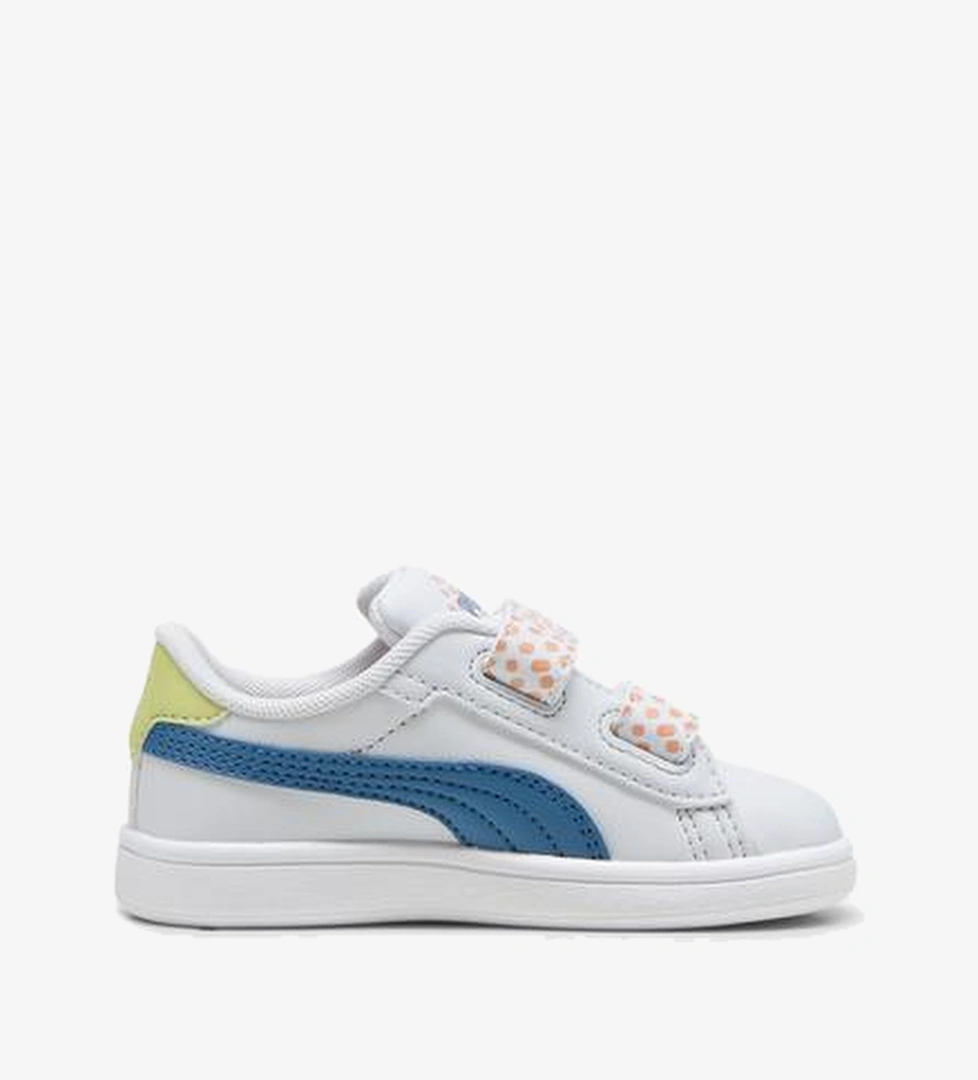 Puma Smash 3.0 FC Bebek Beyaz Spor Ayakkabı