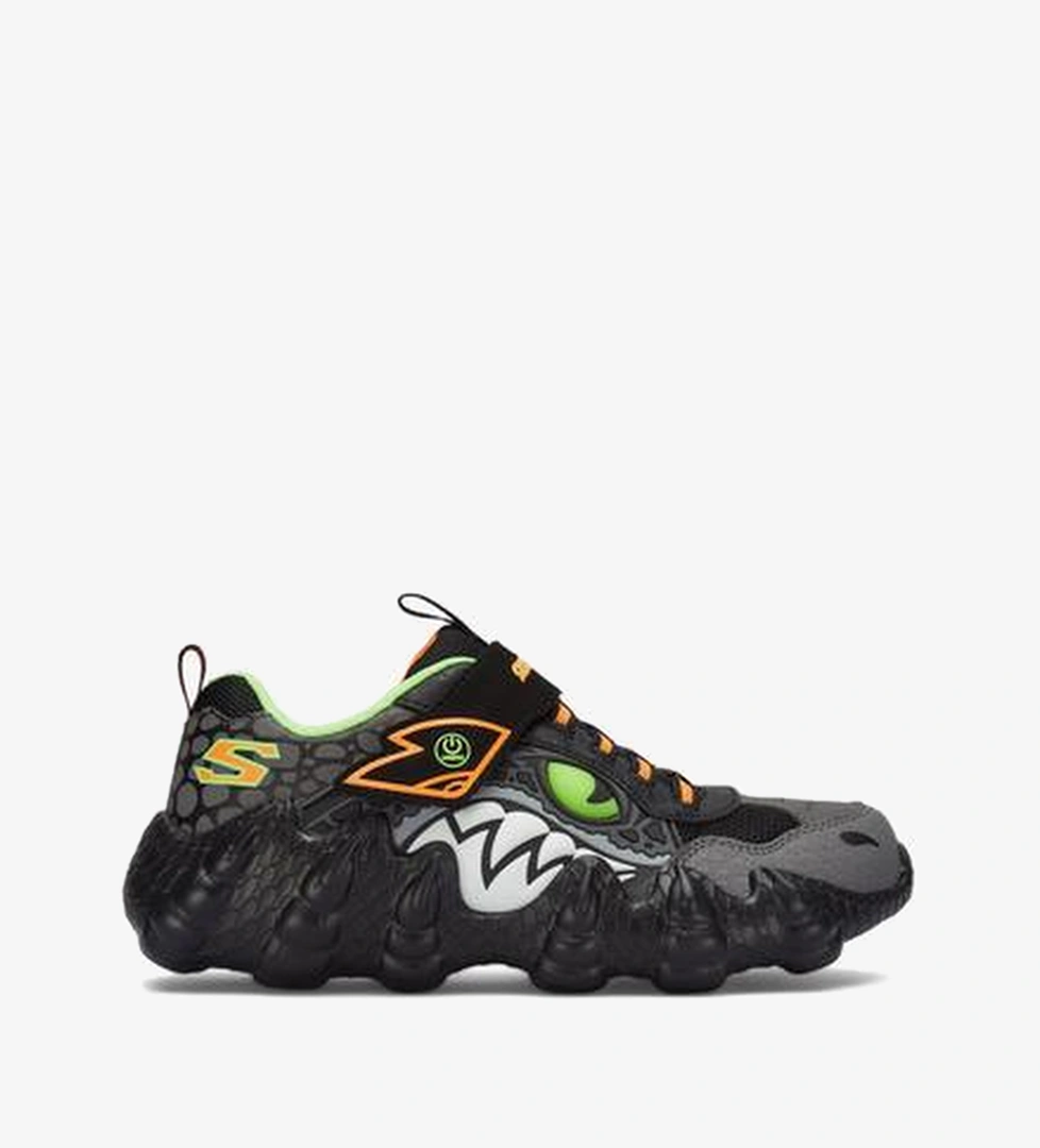 Skechers Skech-O-Saurus Lights Çocuk Işıklı Siyah Spor Ayakkabı - Görsel 1