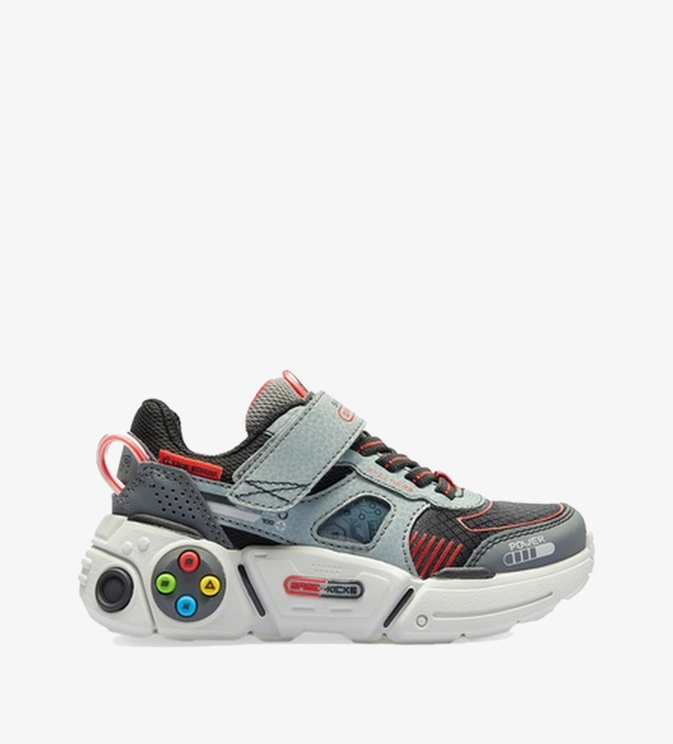 Skechers Gametronix 2.0 Çocuk Gri Spor Ayakkabı