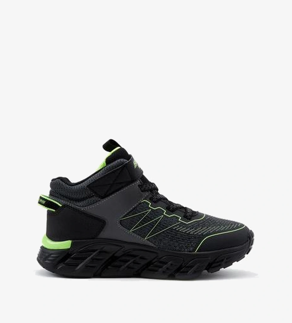 Skechers Tech-Grip Çocuk Siyah Bot