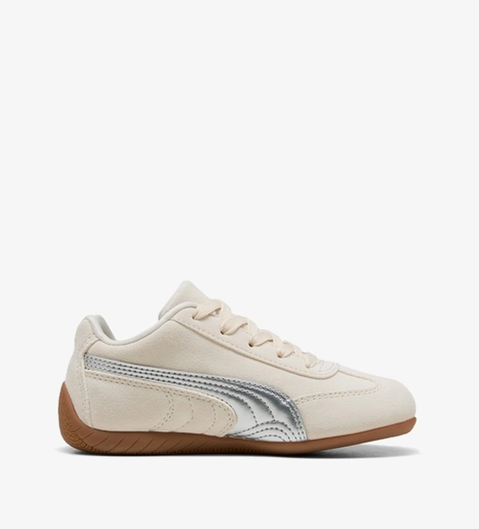 Puma Speedcat Metallic Çocuk Krem Spor Ayakkabı