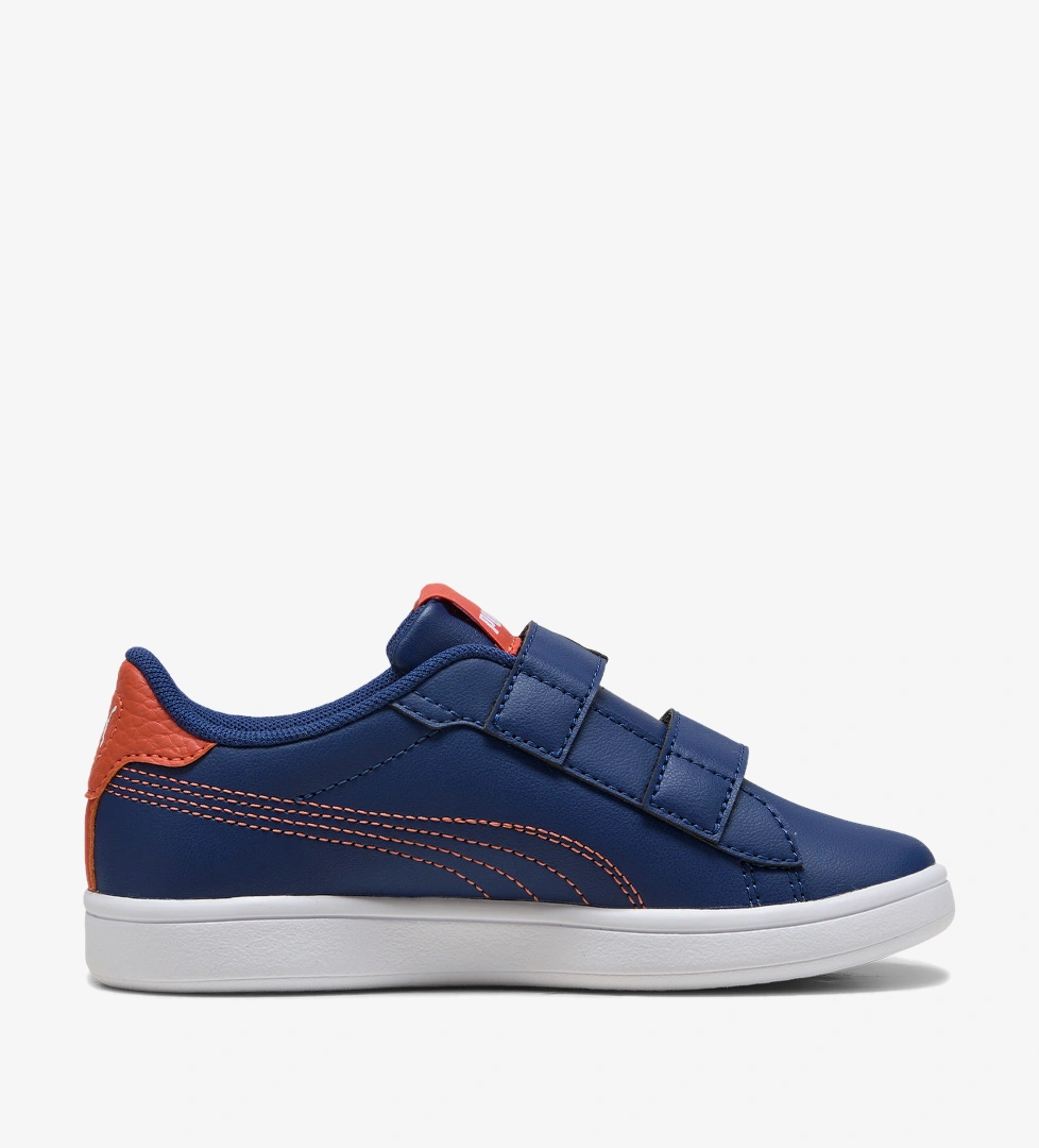 Puma Smash 3.0 Dino V Çocuk Mavi Spor Ayakkabı