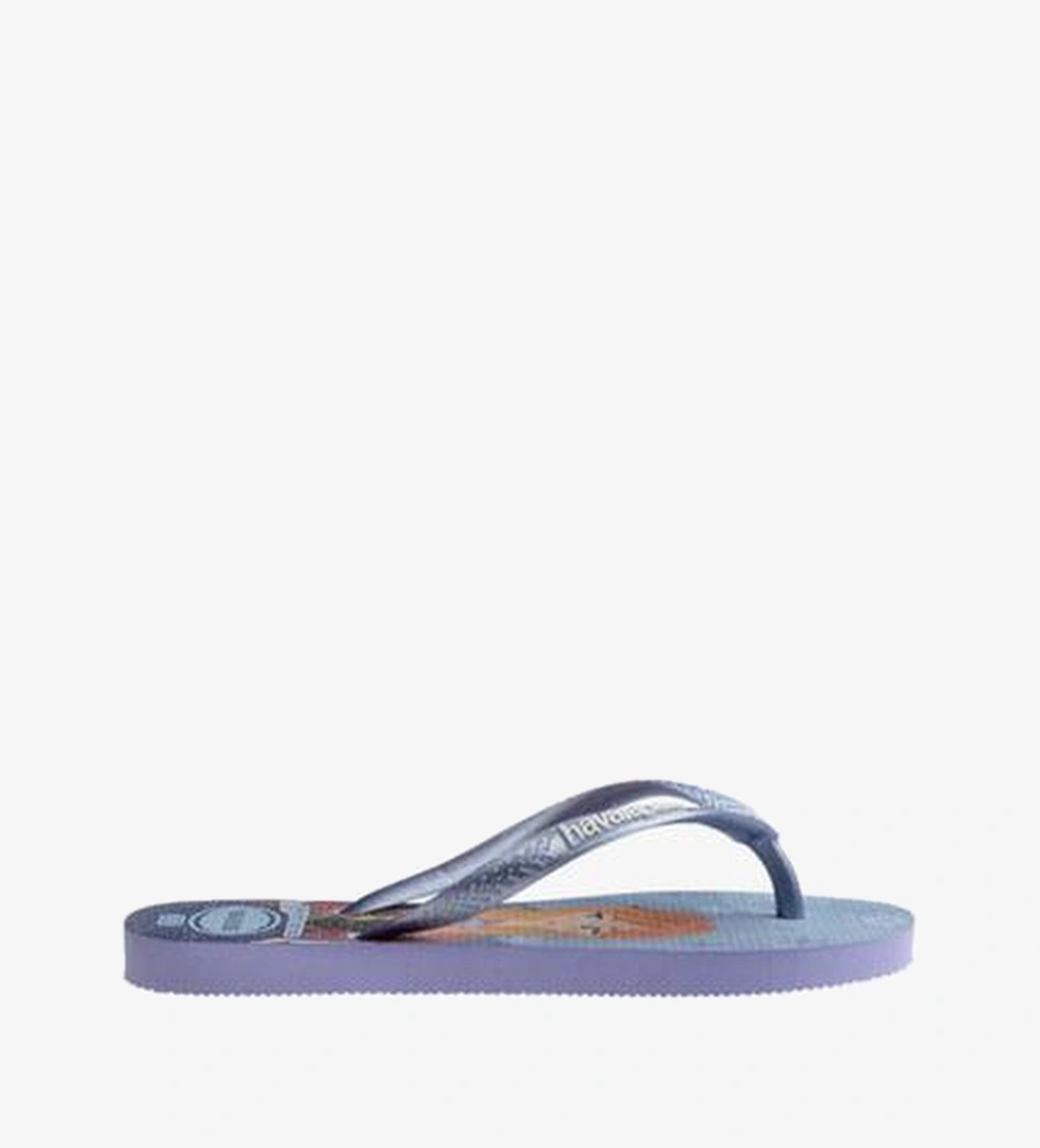 Havaianas Slim Princess Çocuk Mor Terlik