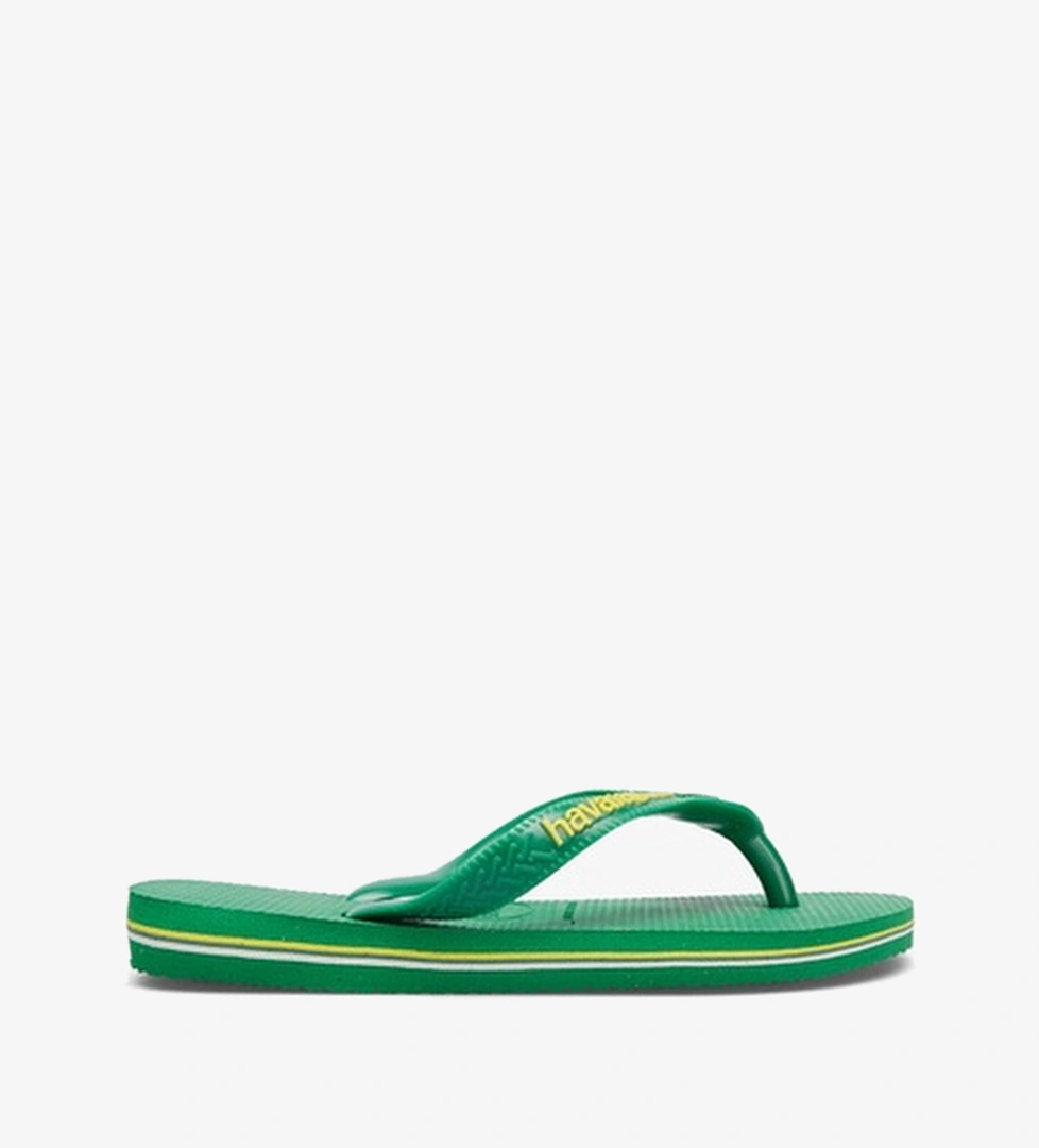 Havaianas Hav. Brasil Logo Çocuk Yeşil Terlik