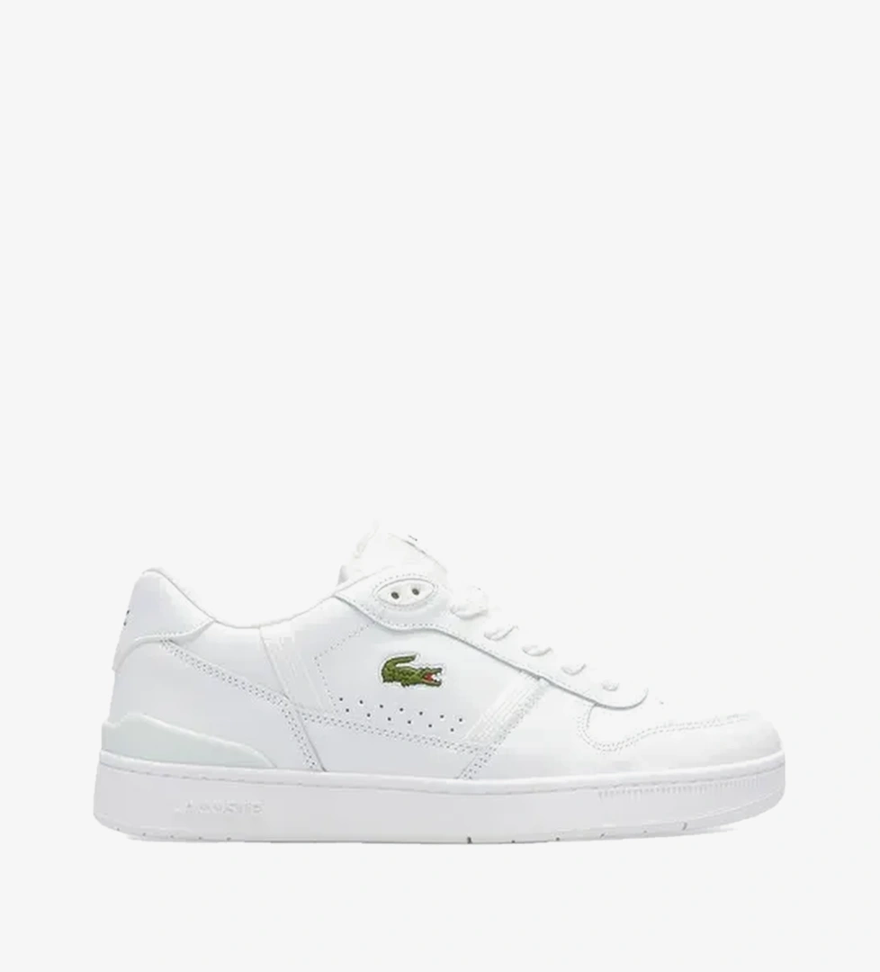 Lacoste T-Clip Set Leather Erkek Beyaz Sneaker