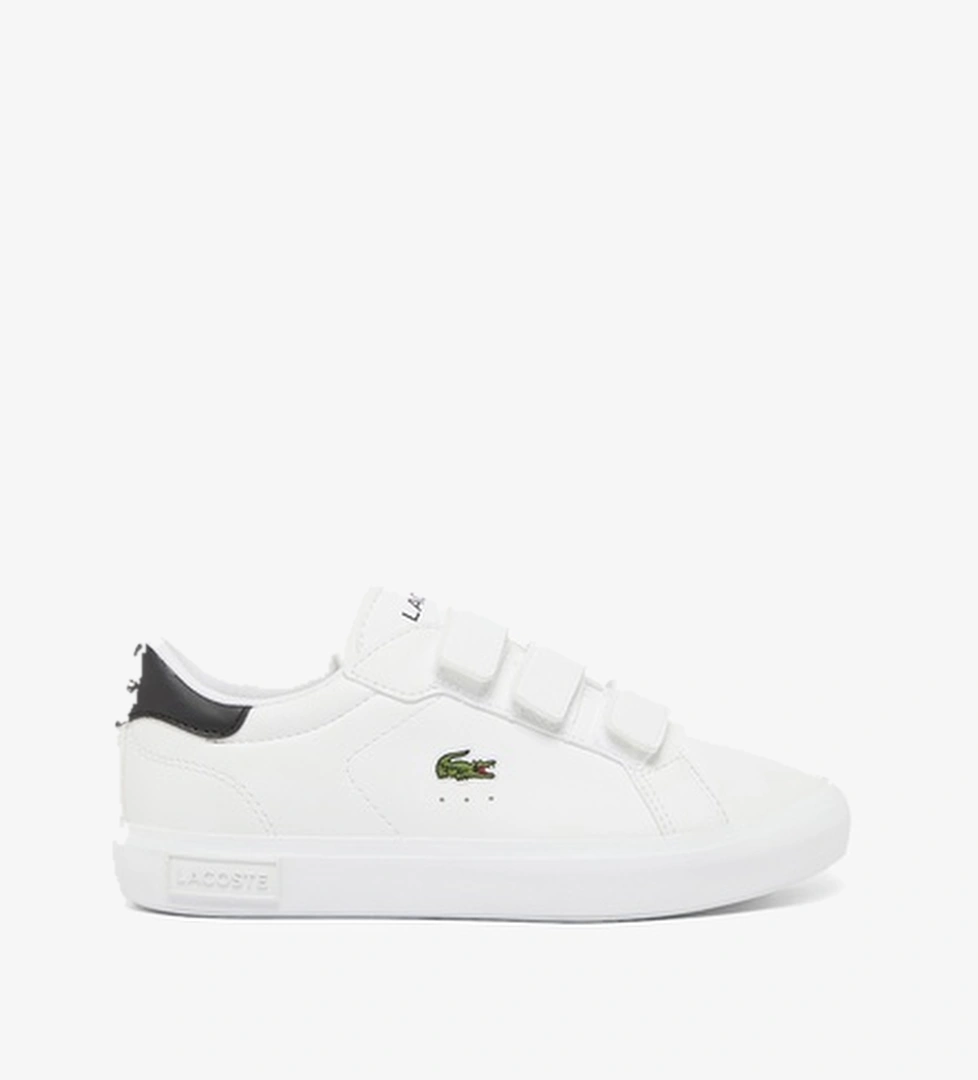 Lacoste Lacoste Powercourt Çocuk Beyaz Spor Ayakkabı Sneaker | Superkids Beyaz - 1. görsel