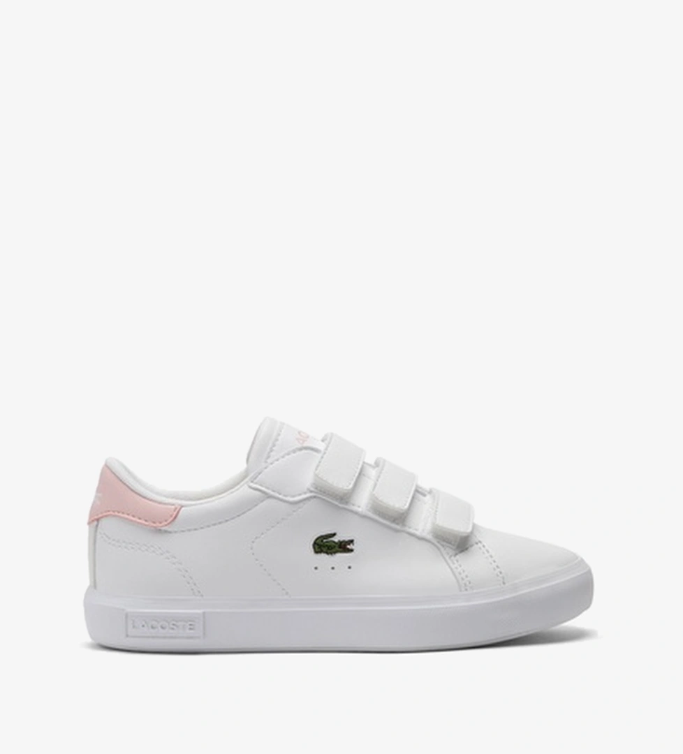 Lacoste Lacoste Powercourt Çocuk Beyaz Spor Ayakkabı Sneaker | Superkids Beyaz - 1. görsel