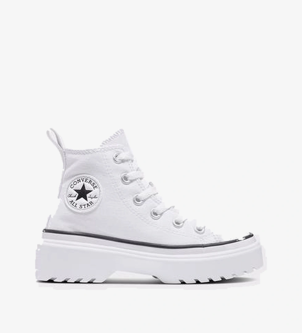 Converse Chuck Taylor All Star Lugged Lift Platform Canvas Çocuk Beyaz Sneaker