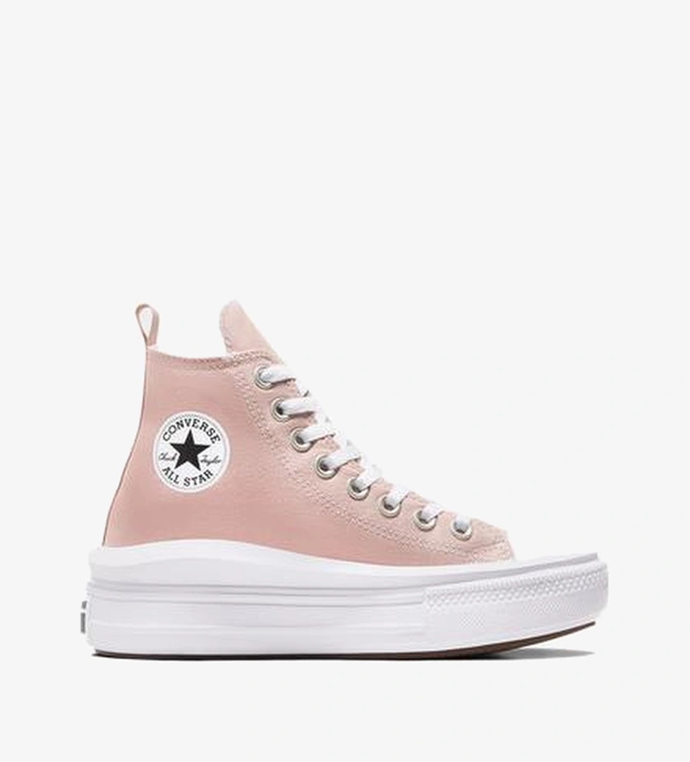 Converse Chuck Taylor All Star Move Çocuk Pembe Platform Sneaker