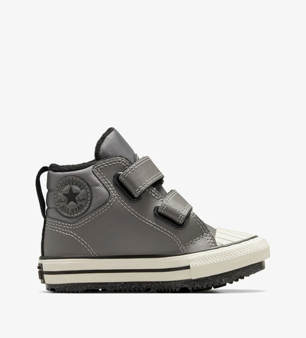Converse Chuck Taylor All Star Berkshire Bebek Gri Deri Bot