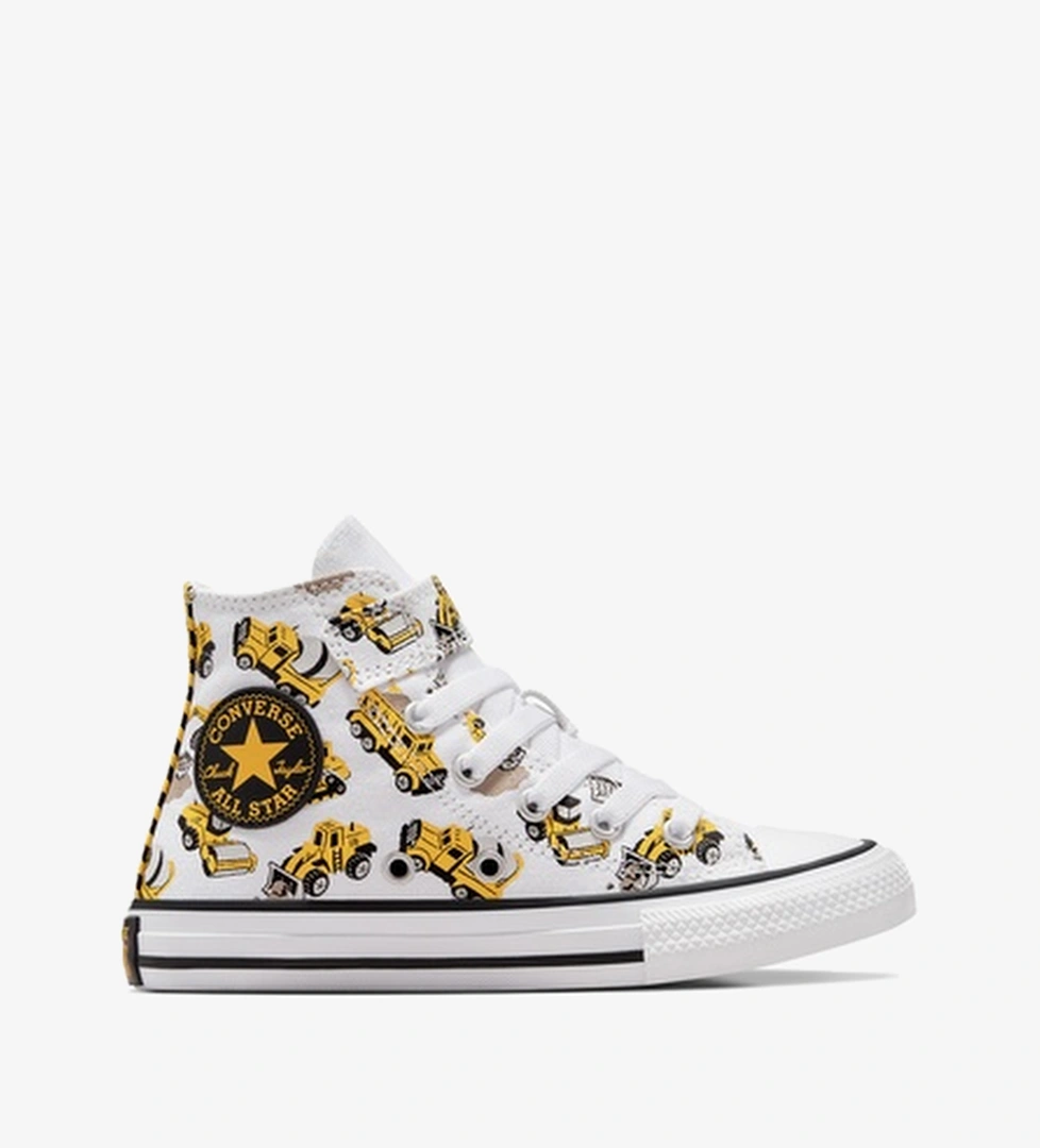 Converse Chuck Taylor All Star 1V Construction Truck Çocuk Beyaz Sneaker