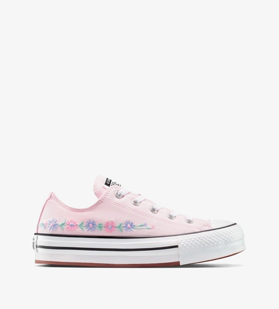 Converse Chuck Taylor All Star Eva Lift Çocuk Pembe Sneaker - Görsel 1