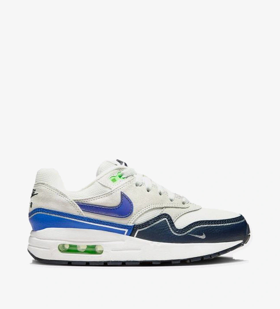 Nike Air Max 1 Çocuk Beyaz Spor Ayakkabı - Görsel 1