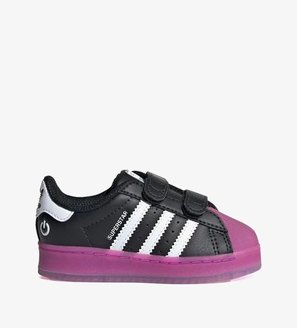 adidas Superstar LED Light Bebek Siyah Ayakkabı