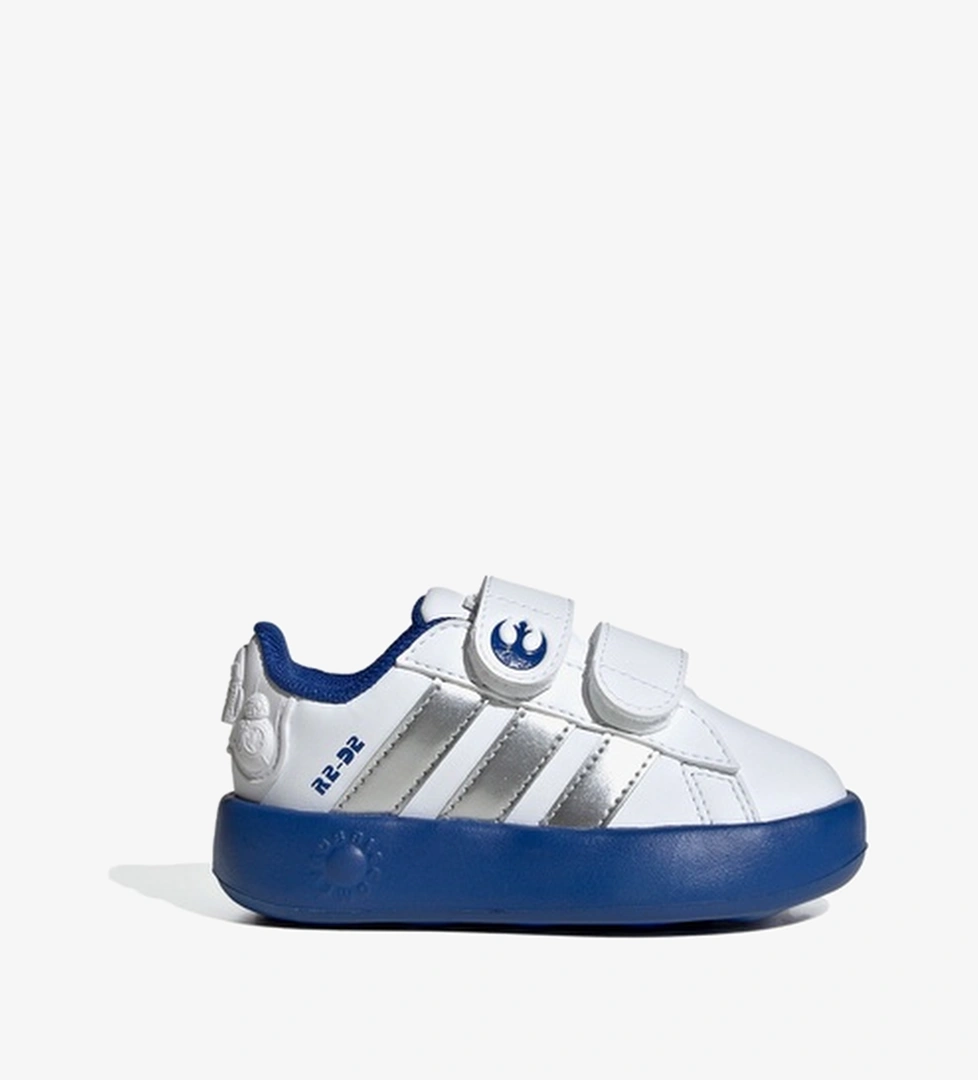 Adidas adidas Star Wars Grand Court Bebek Mavi Beyaz Spor Ayakkabı Sneaker | Superkids Beyaz - 1. görsel