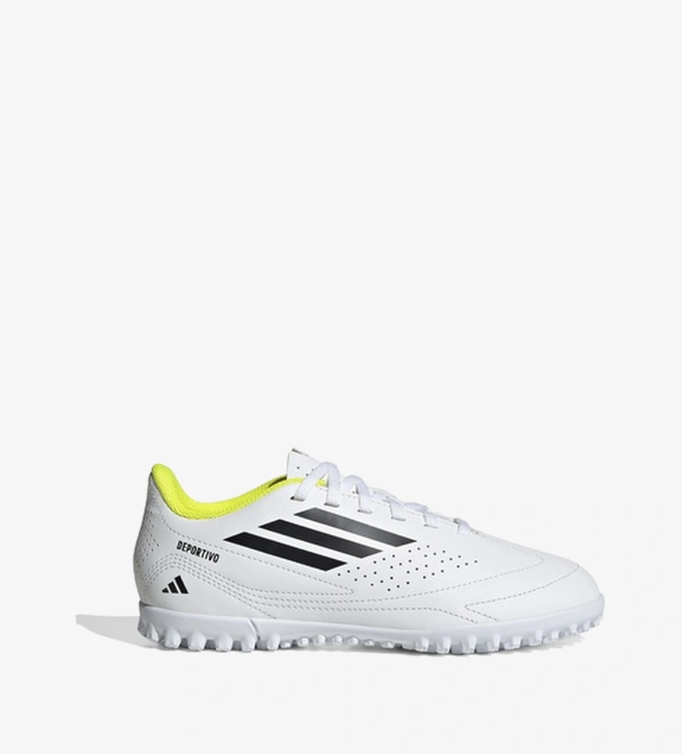 adidas Deportivo III Turf Çocuk Beyaz Çim Saha Ayakkabısı