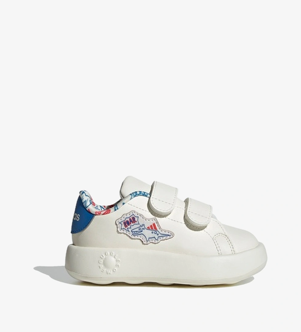 adidas Advantage Dino Bebek Beyaz Cırt Cırtlı Spor Ayakkabı