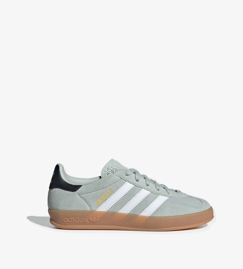 adidas Gazelle Indoor J Çocuk Gri Spor Ayakkabı