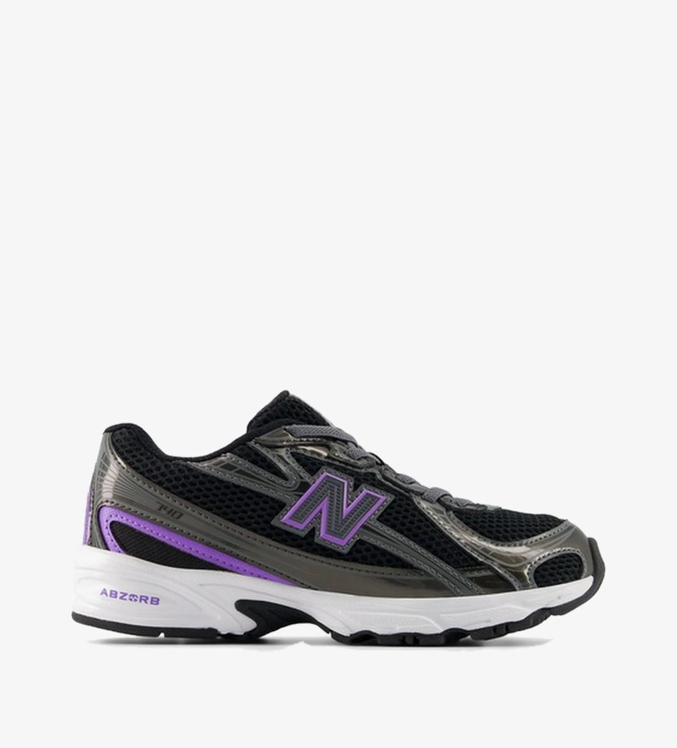 New Balance 740 Çocuk Siyah Spor Ayakkabı