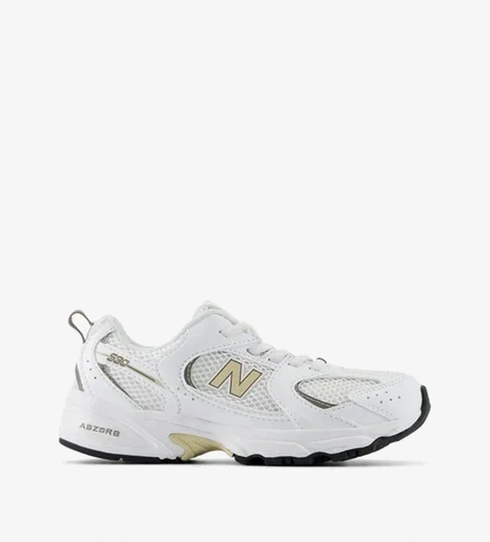 New Balance New Balance 530 Çocuk Günlük Beyaz Spor Ayakkabı Sneaker | Superkids Beyaz - 1. görsel